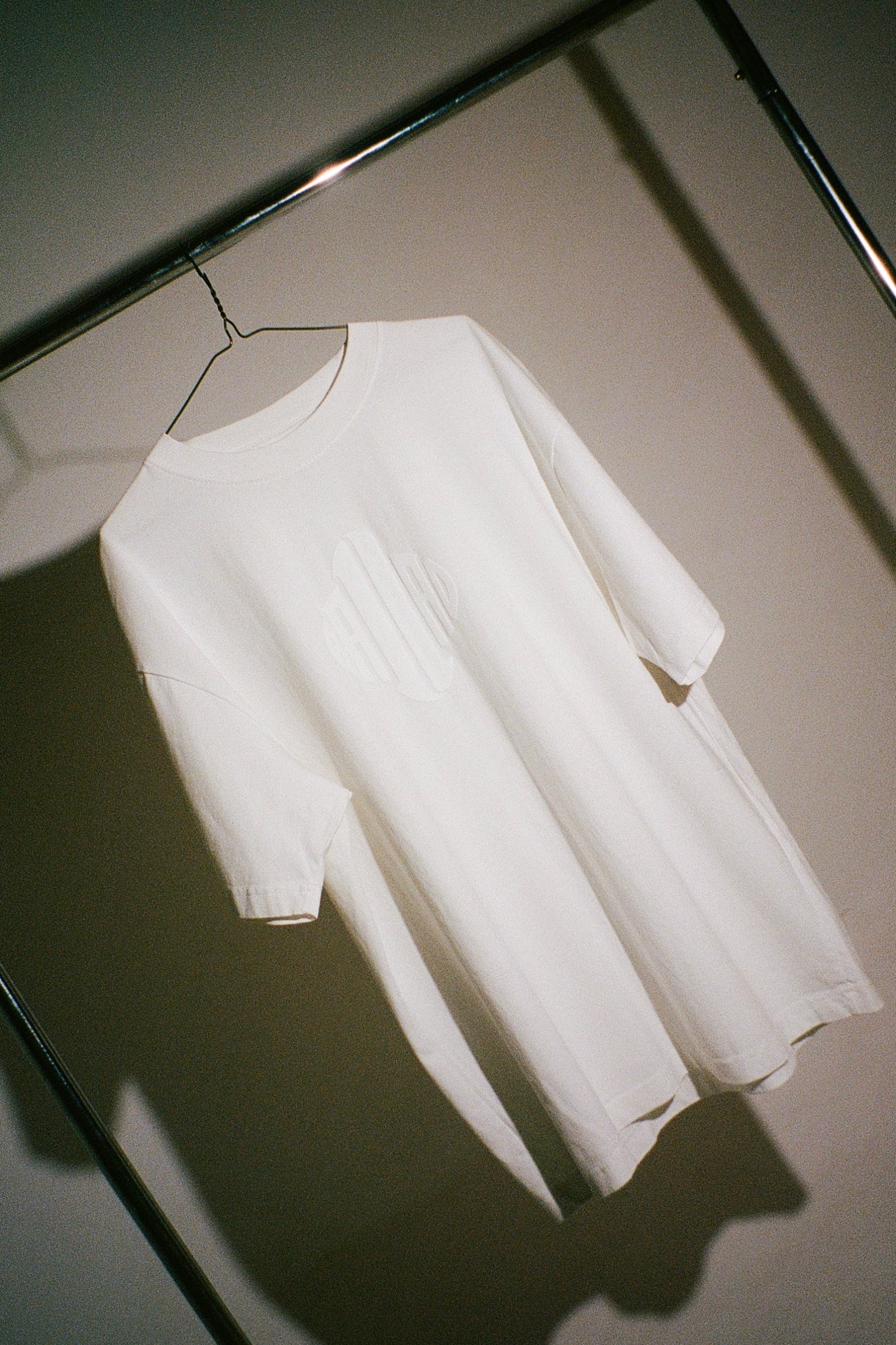 Puff Print Logo Tee (White)