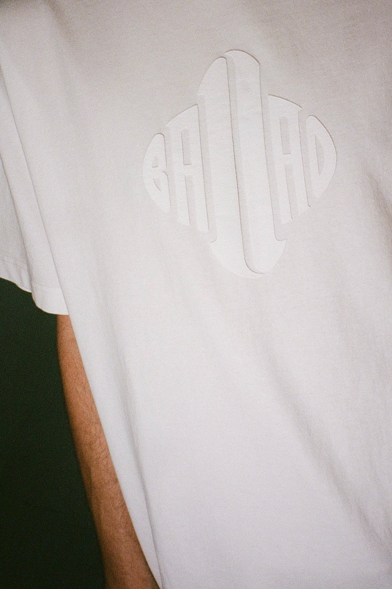 Puff Print Logo Tee (White)